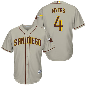Wil Myers San Diego Padres grey jersey