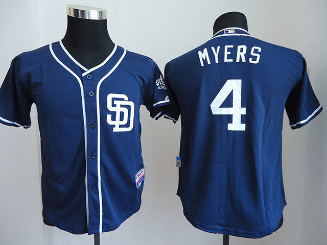 Wil Myers San Diego Padres navy jersey