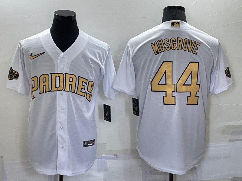 Joe Musgrove San Diego Padres white All-Star jersey