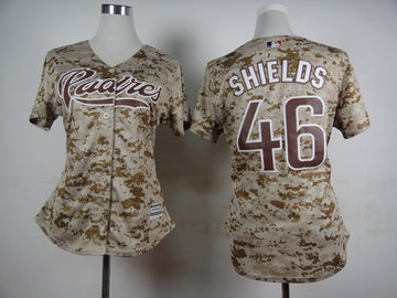 James Shields San Diego Padres camo Camo jersey