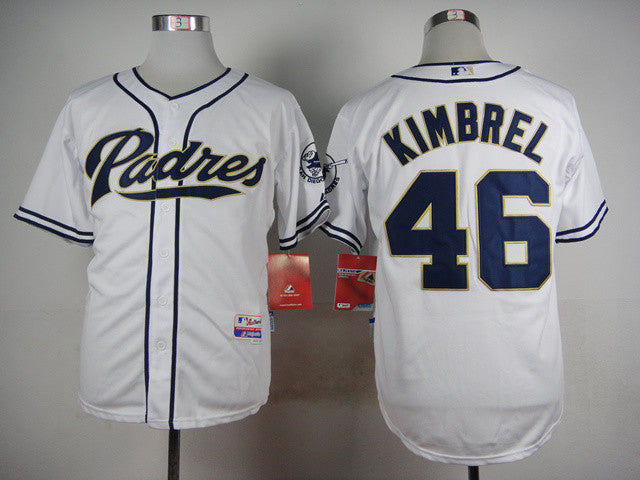 Kimbrel San Diego Padres white jersey