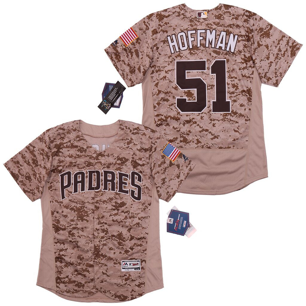 Trevor Hoffman San Diego Padres camo Camo jersey