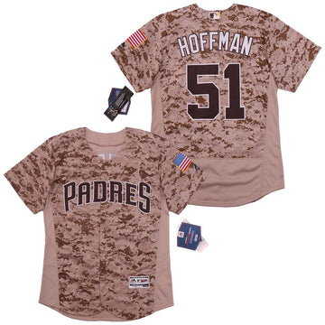 Trevor Hoffman San Diego Padres camo Camo jersey