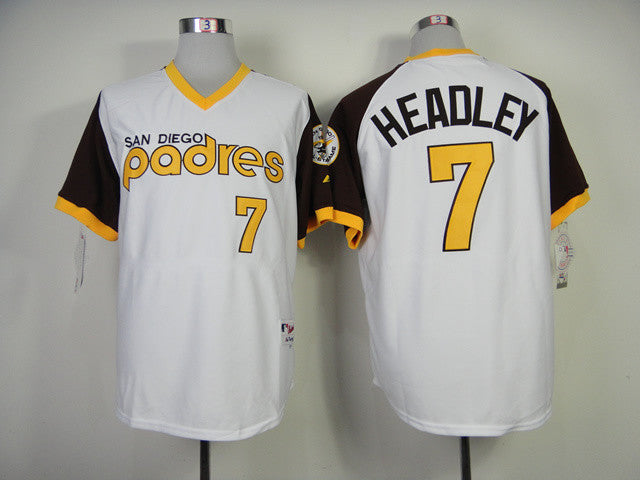 Headley San Diego Padres white jersey
