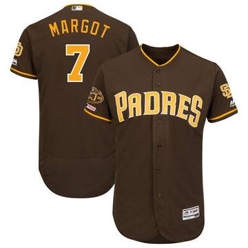Manuel Margot San Diego Padres brown jersey