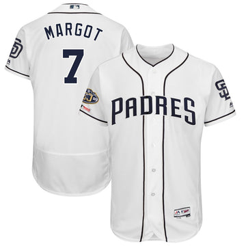 Manuel Margot San Diego Padres white jersey