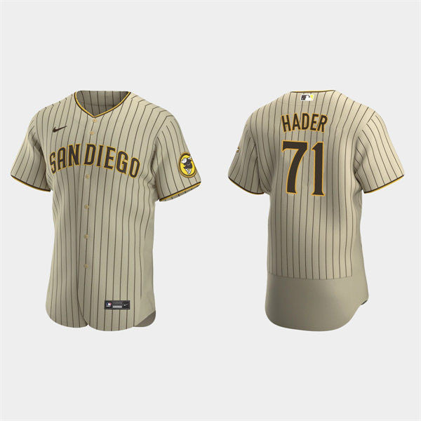 Josh Hader San Diego Padres brown jersey