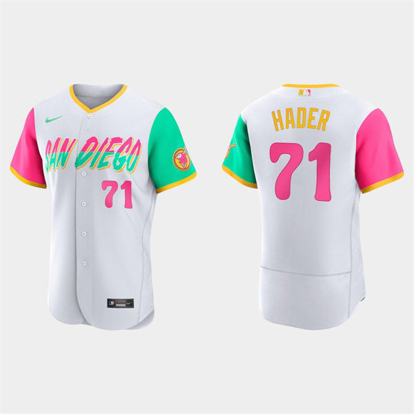 Josh Hader San Diego Padres white City Connect jersey