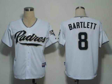 Bartlett San Diego Padres white jersey