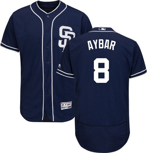Erick Aybar San Diego Padres navy jersey