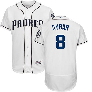 Erick Aybar San Diego Padres white jersey