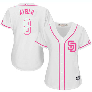 Erick Aybar San Diego Padres white jersey