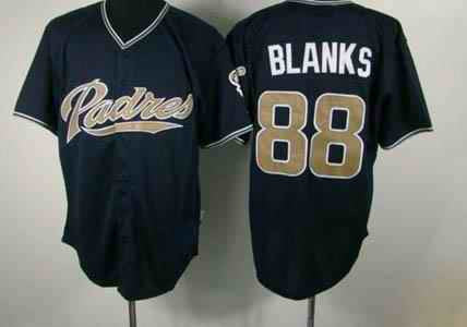 Blanks San Diego Padres blue jersey