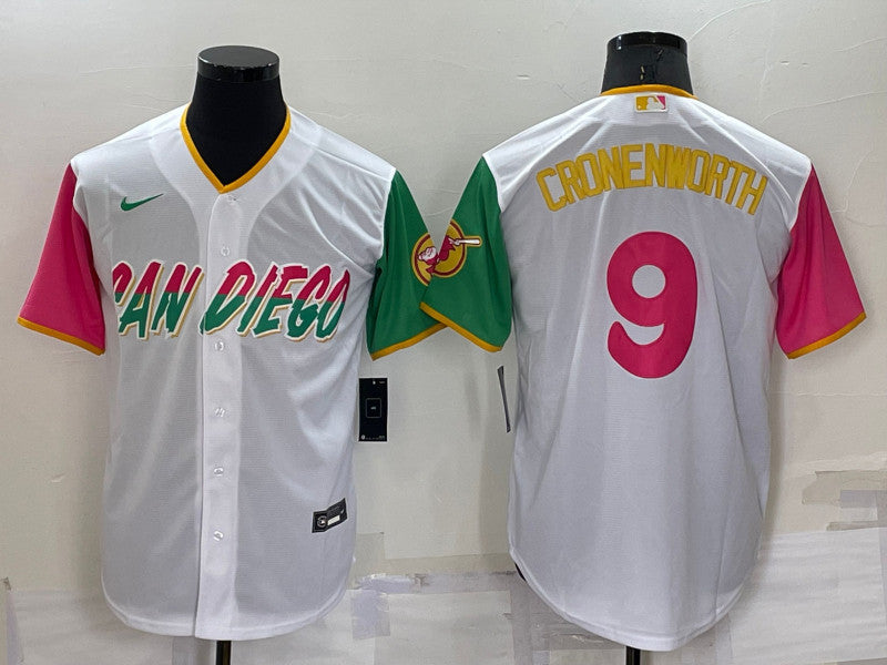 Jake Cronenworth San Diego Padres white City Connect jersey