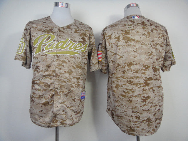 Custom San Diego Padres camo Alternate jersey