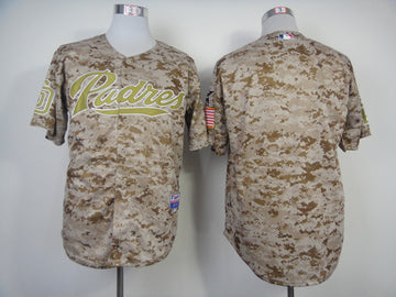Custom San Diego Padres camo Alternate jersey