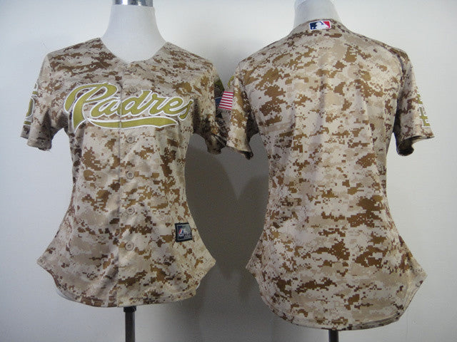 Custom San Diego Padres camo Camo jersey