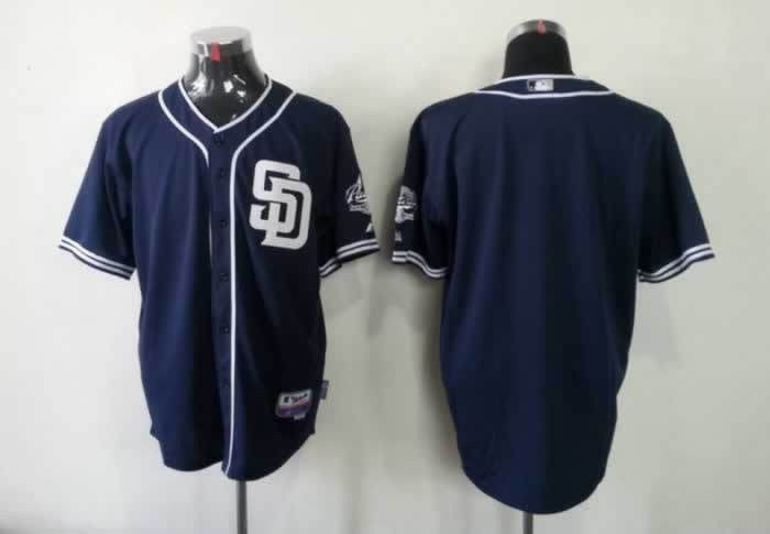 Custom San Diego Padres blue jersey