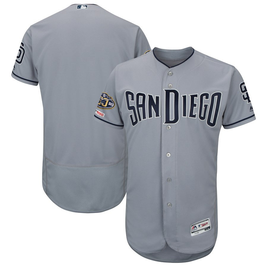 Custom San Diego Padres gray jersey