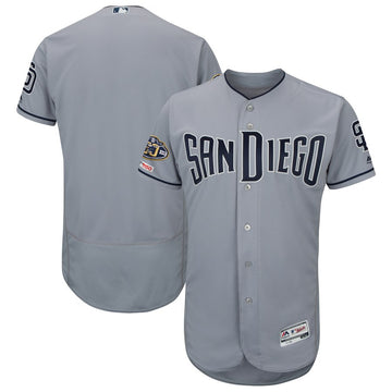 Custom San Diego Padres gray jersey