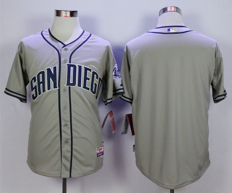 Custom San Diego Padres grey jersey