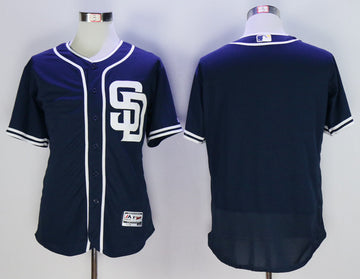 Custom San Diego Padres navy jersey