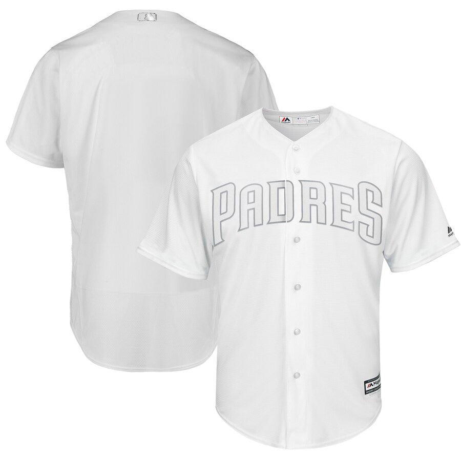 Custom San Diego Padres white jersey
