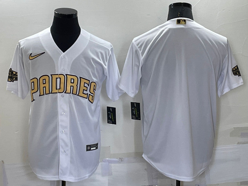 Custom San Diego Padres white All-Star jersey