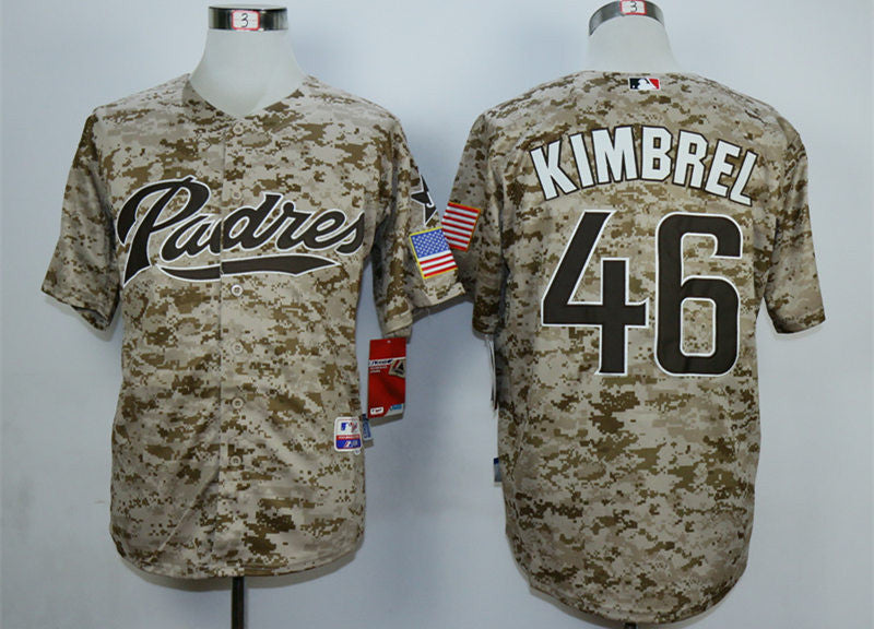 Craig Kimbrel San Diego Padres camo Camo jersey