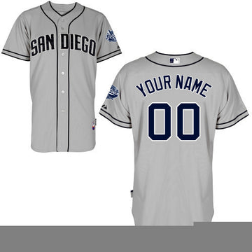 San Diego Padres grey jersey