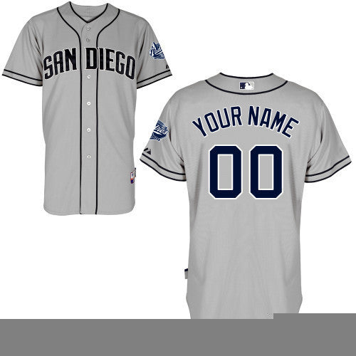 San Diego Padres grey jersey