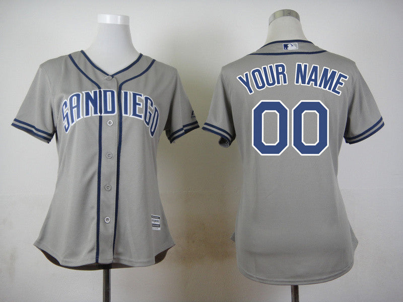 San Diego Padres grey jersey