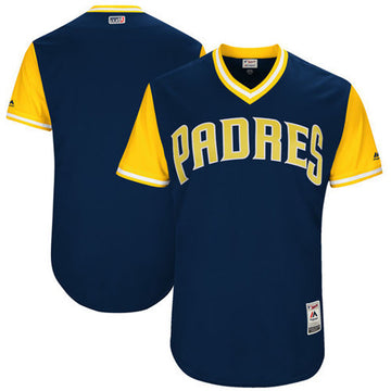 Majestic San Diego Padres navy jersey