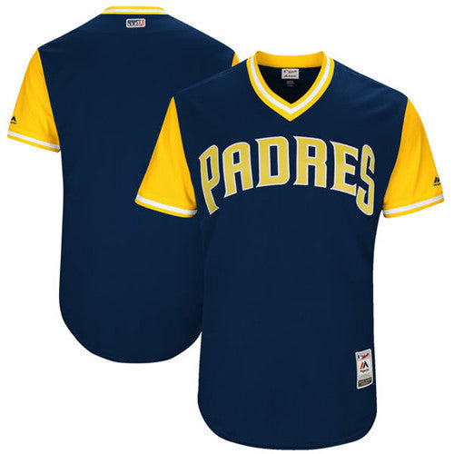 Majestic San Diego Padres navy jersey