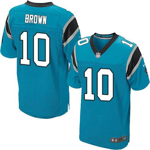 Corey Brown Carolina Panthers blue Elite jersey