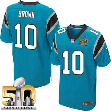 Corey Brown Carolina Panthers blue Elite jersey