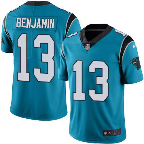 Kelvin Benjamin Carolina Panthers blue Limited jersey