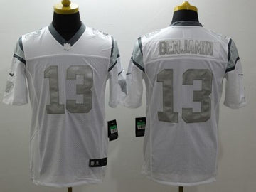 Kelvin Benjamin Carolina Panthers white Limited jersey