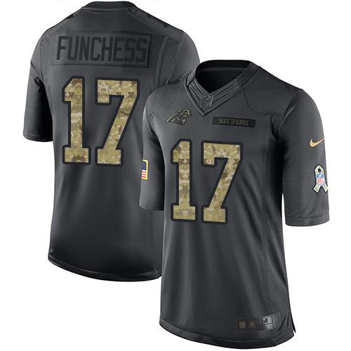 Devin Funchess Carolina Panthers black Salute To Service jersey