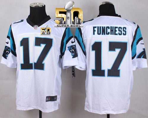 Devin Funchess Carolina Panthers white Elite jersey