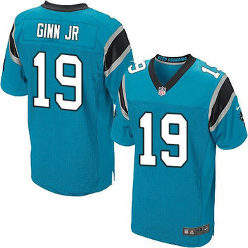 Ted Ginn Jr Carolina Panthers blue Elite jersey