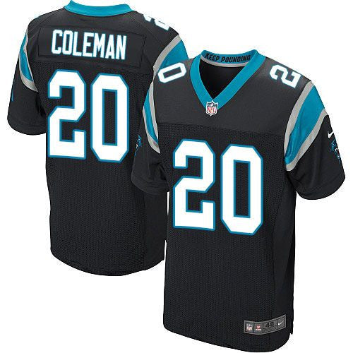 Kurt Coleman Carolina Panthers black Elite jersey