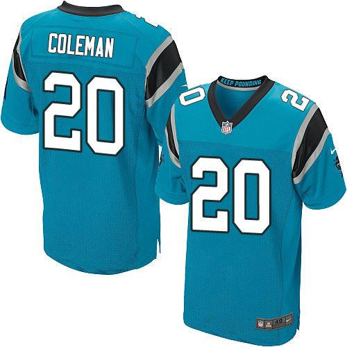 Kurt Coleman Carolina Panthers blue Elite jersey