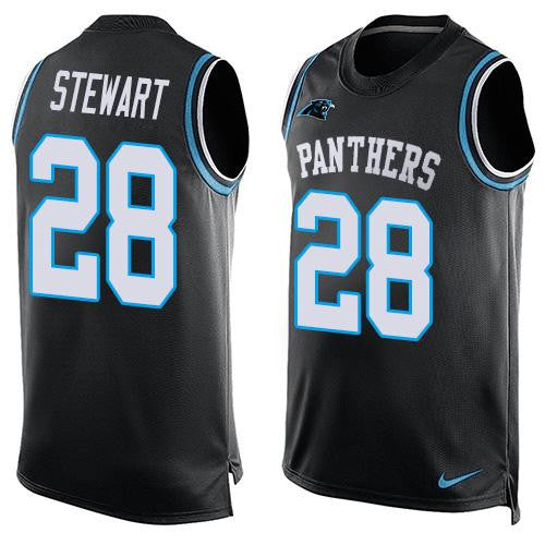 Jonathan Stewart Carolina Panthers black Limited jersey