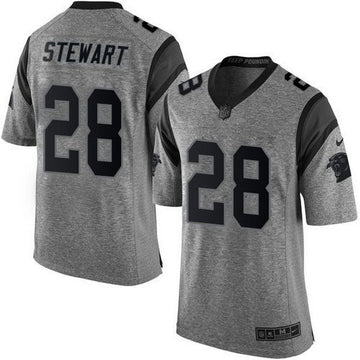 Jonathan Stewart Carolina Panthers gray Limited jersey
