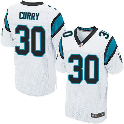 Stephen Curry Carolina Panthers white Elite jersey