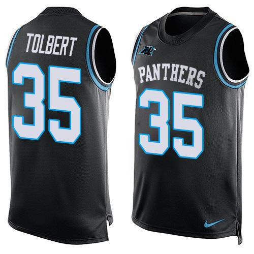 Mike Tolbert Carolina Panthers black Limited jersey