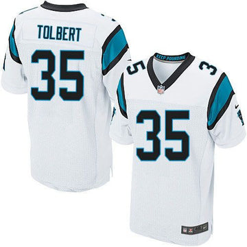 Mike Tolbert Carolina Panthers white Elite jersey