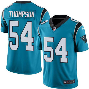 Shaq Thompson Carolina Panthers blue Limited jersey