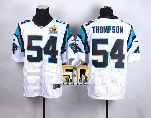 Shaq Thompson Carolina Panthers white Elite jersey